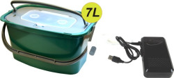 Okysličovač AA Batterie alebo USB + Vedro 7L