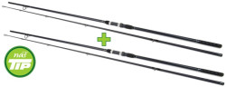 akcia 1 + 1 kaprové 2 dielne prúty 3,6m - 2,5lbs