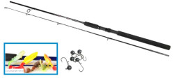 SPORTS Spinning set 1+10 (prt 2,1m+ 5ks relax nstrah+jigy)