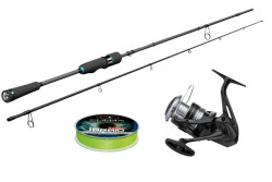 Set SPORTEX Nova Twitch RS-2 2,15m/10g+SHIMANO Aero+šnúra