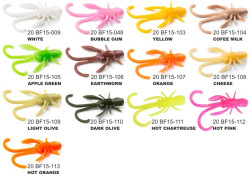 Dipované umelé nástrahy FishUP Baffi Fly 38mm-1,5