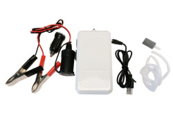 Okysličovač AA BatterieUSB auto adapter svorky