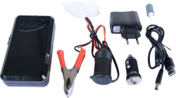 Okysli�ova� AA Batterie, USB, auto adapter/220V, svorky