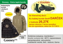 Goosey bunda GEOFF Anderson (�ierna)