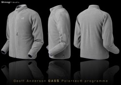 SHINOGI GEOFF Anderson  fleece bunda �ed�