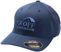 Šiltovka Geoff Anderson Flexfit NU modrá 3D modré logo