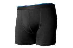 WizWool 165 pohodlné boxerky čierne
