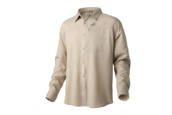 Košeľa s dlhým rukávom Ezmar Light khaki