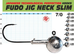 FUDO JIG PROFI Slim s krčkom 7/0 balenie 3ks