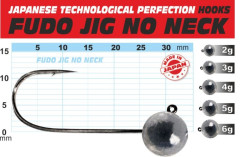 FUDO JIG NN NO NECK bez krčku 1/0 balenie 5ks