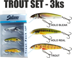 Salmo rybrske voblery SALMO TROUT PACK 5cm/3ks