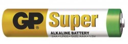 Batéria LR03 GP SUPER - Balenie 6+2 cena za 1ks