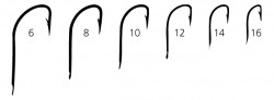 220A-NI-6-h��ik s lopatkou nickel- 10ks- Mustad