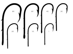 92247-NI-1Worm h��ik s dr�iakom n�strahy- 10ks- Mustad