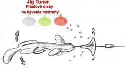 plastov disky Jig Tuner- 3pcs
