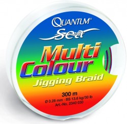 šnúra quantum multicolour braid 0,20mm/300m