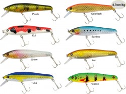 Nástraha vobler Minnow Gipsy FD SU 4g/4,90cm, 1ks