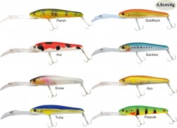 Nnstraha vobler Minnow Gipsy DD SU 4g/4,90cm 1ks