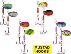 rotaka Trout UL-Spinner, size 0, 2ks