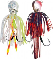 návnada squid killer, 20g, háčik 2/0, farba biela