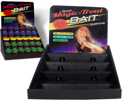 Kartónový predajný Display na 30ks cesta Trout Bait
