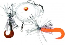 systém zebco Rubber Cod Rig IV,# 3/0, 100cm