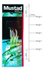 T51-2, Orange Shrimp Rig, kreveta montáž Mustad