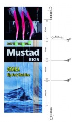 T95-2/0, Daylight Mackerel Rig Mustad, mont 3 hiky