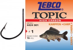 hik zebco topic carp # 3/0 - cena za balenie 10ks