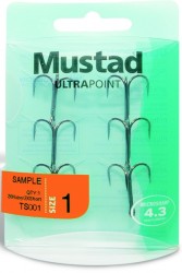 TS90NP-ZS-2, trojháčik, 6ks, Mustad