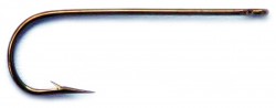 3261-BR-2, h��ik Flatfish Classic bronz, 10ks,Mustad