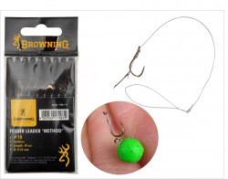 Feeder nádväzec Feeder hook-to-nylon Method with pel
