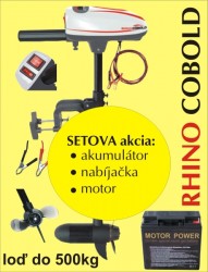 Rhino set Cobold + akumulator 17Ah/12V + nabíjaèka