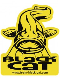 propagačná nálepka s logom Black Cat