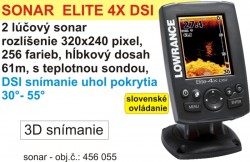 Dvojlov farebn sonar s GPS navigtorom a rozlenm obrazovky 320x240 pixelov-jedinen jas a kontrast aj na priamom slnku