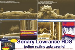 Uk�ky re�lnych nahr�vok vytvoren�ch sonarom HDS na slovensk�ch vod�ch
