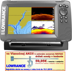 Sonar Lowrance HOOK2 - 7X GPS Chirp + DSI 120