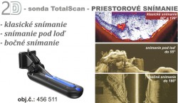 LOWRANCE TotalScan™ sonda Chirp/DSI/priestorové sníman