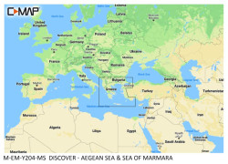 C-Map DISCOVER - AEGEAN SEA AND SEA OF MARMARA