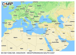 C-Map DISCOVER - MEDITERRANEAN SOUTH EAST
