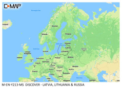 C-Map DISCOVER - LATVIA, LITHUANIA AND RUSSIA