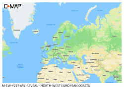 C-Map REVEAL - NORTH-WEST EUROPEAN COASTS