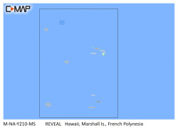 C-Map REVEAL - HAWAII, MARSHALL IS & POLYNESIA