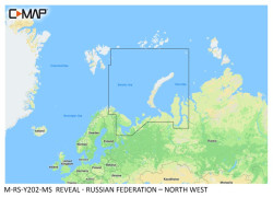 C-Map REVEAL - RUSSIAN FEDERATION NORTH WEST