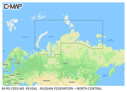 C-Map REVEAL -RUSSIAN FEDERATION NORTH CENTRAL
