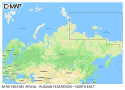 C-Map REVEAL - RUSSIAN FEDERATION NORTH EAST