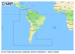 C-Map REVEAL - SOUTH AMERICA - WEST COAST
