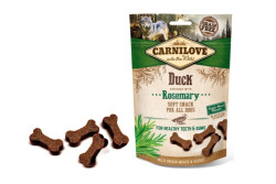 Pre psov Carnilove Dog Semi Moist Snack Duck & Rosemary 200g