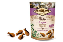 Pre psov Carnilove Dog Semi Moist Snack Quail & Oregano 200g