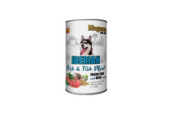 Pre psov ryba + bravčové mäso 400g konzerva